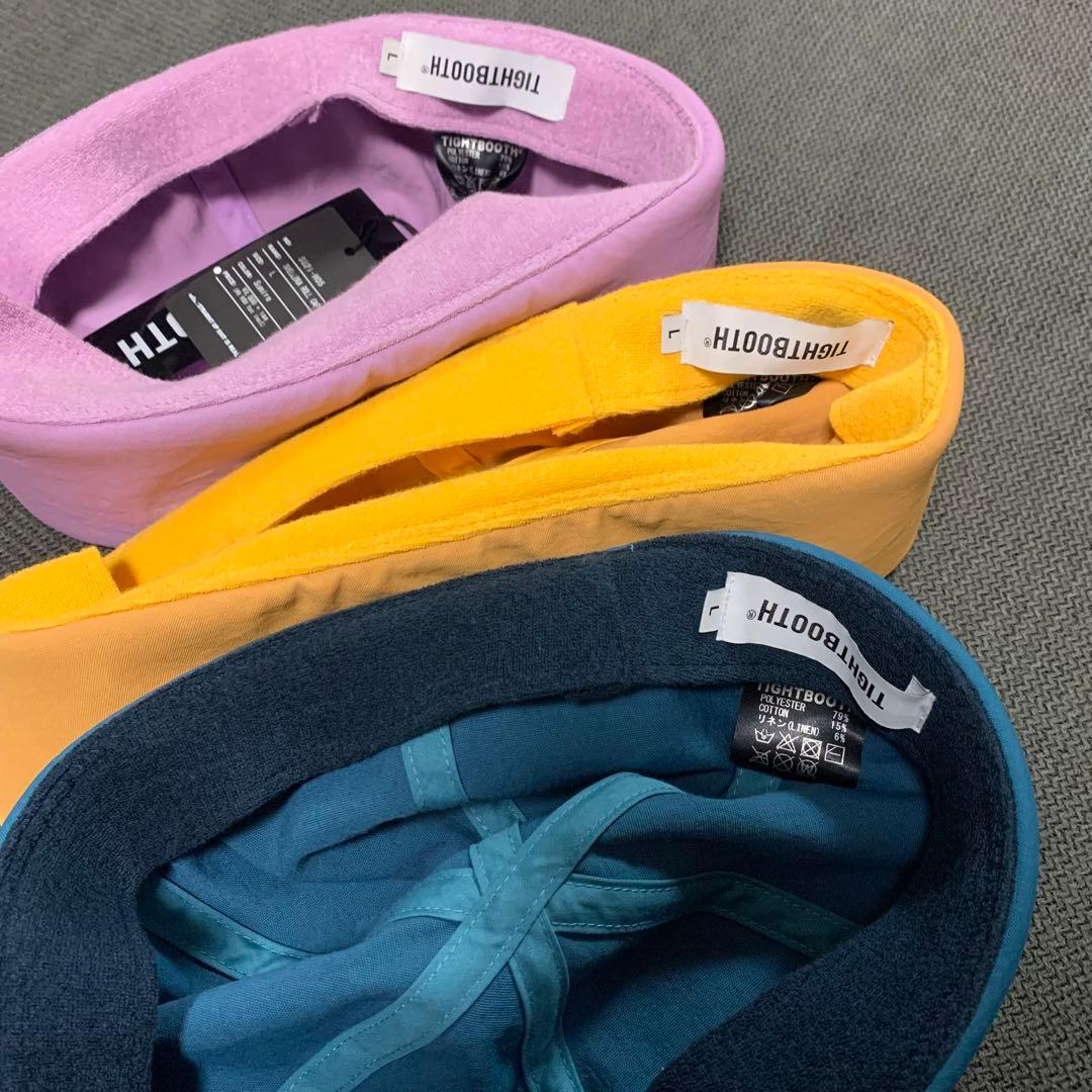 タイトブースロールキャップ3色セット