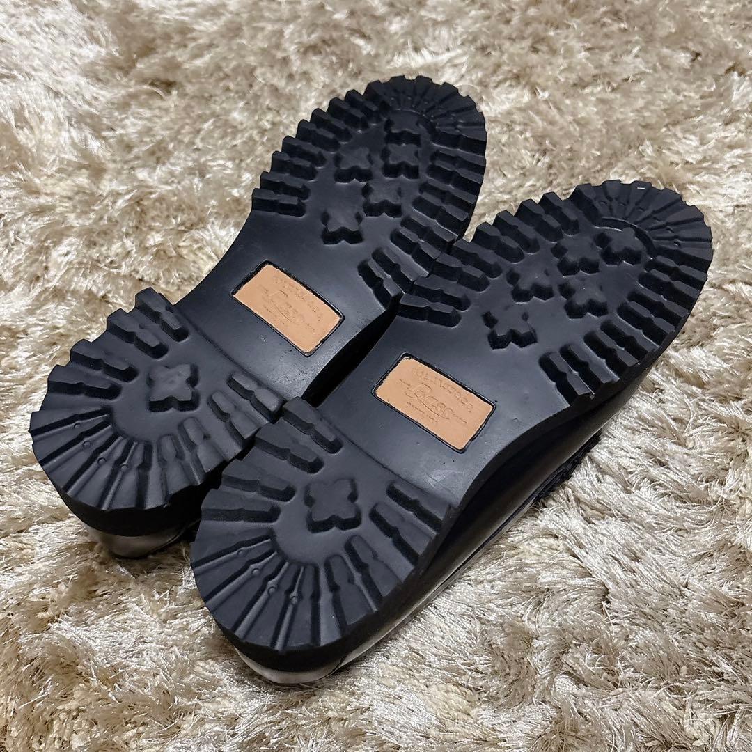 ロネ　G.H.BASS WEEJUNS ローファー 厚底 black