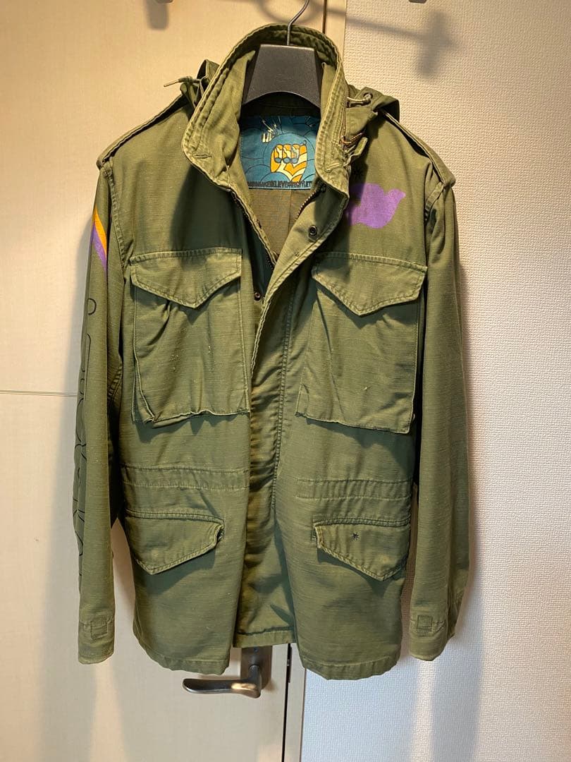 free cityフリーシティM-65希少！パープルバードSMキムタク同型同色