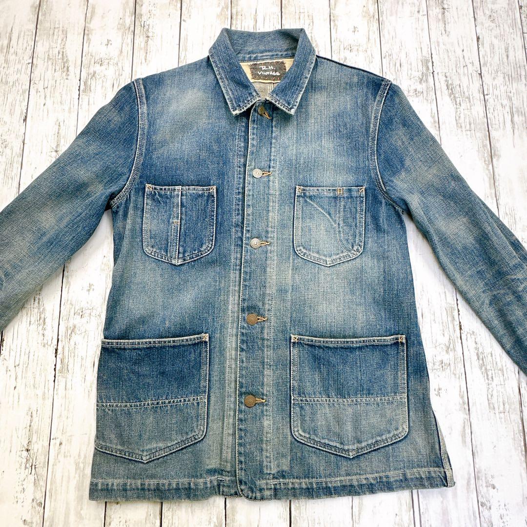 Ron Herman☆ロンハーマンヴィンテージ デニムカバーオール Mサイズ