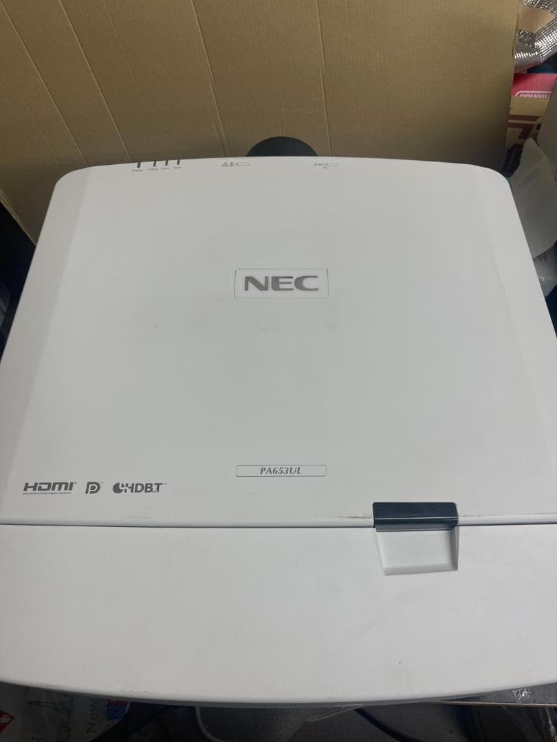 プロジェクター NEC PA653UL NP41ZL レンズ搭載 6500lm