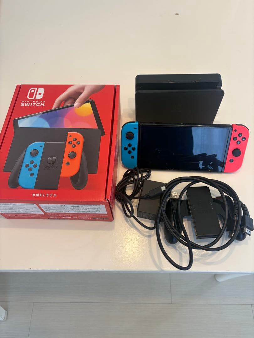Nintendo Switch ネオンブルー/ネオンレッド 本体2023年購入分 Nintendo Switch ネオンブルー・ネオンレッド 任天堂 ゲーム機 本体