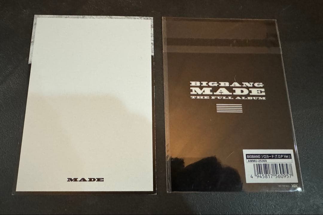 BIGBANG MADE THE FULL ALBUM TOP カード トップ - メルカリ