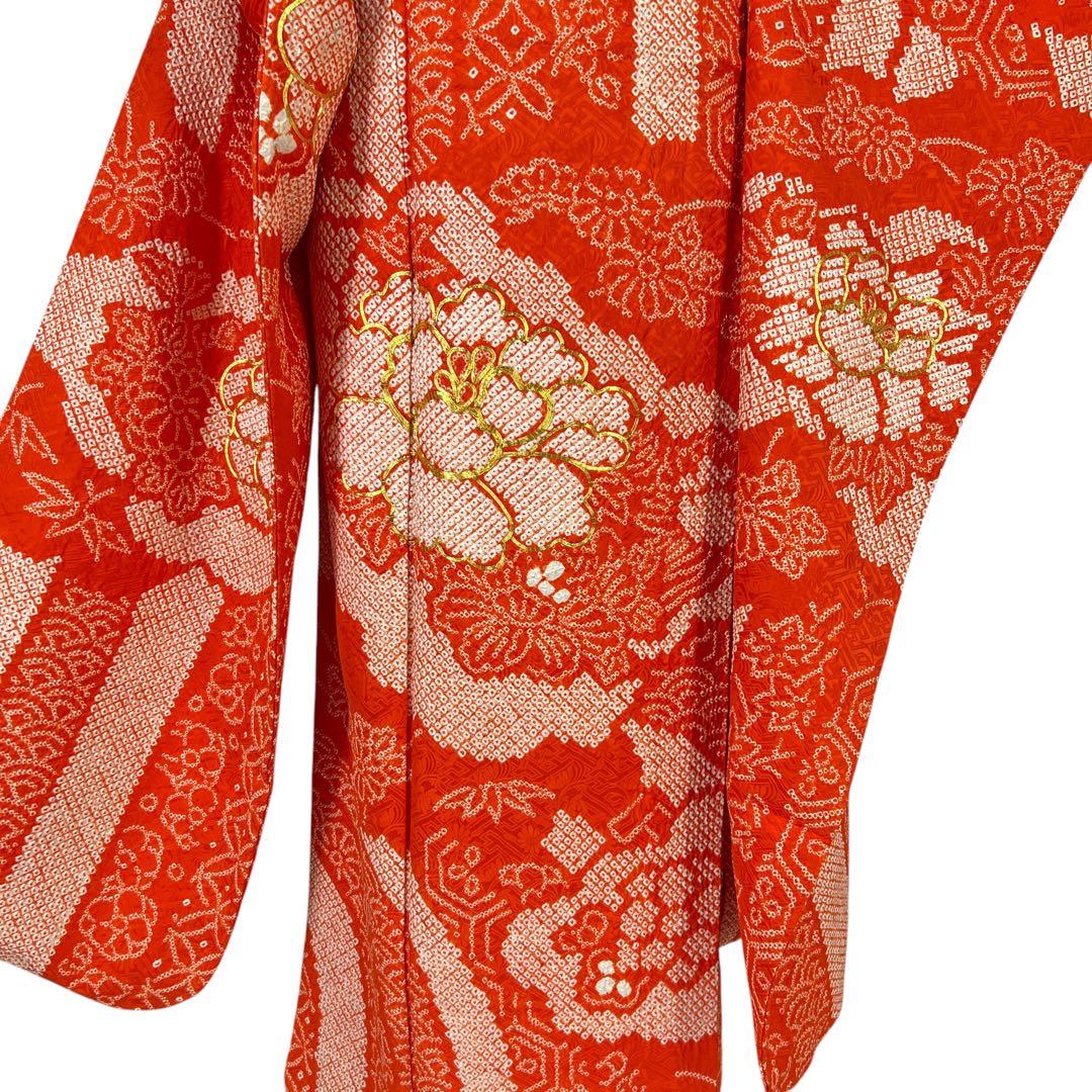 Mmmmmmi様専用 振袖・袋帯セット 金駒 振り袖 総絞り - メルカリ