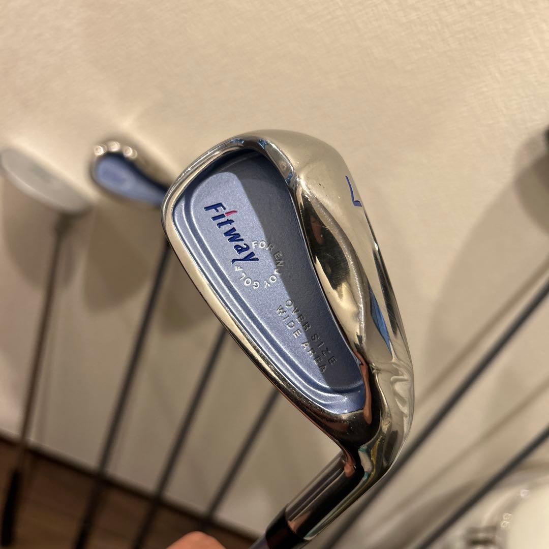 Fit way 420 レディースL 右利き ハーフゴルフセット - メルカリ