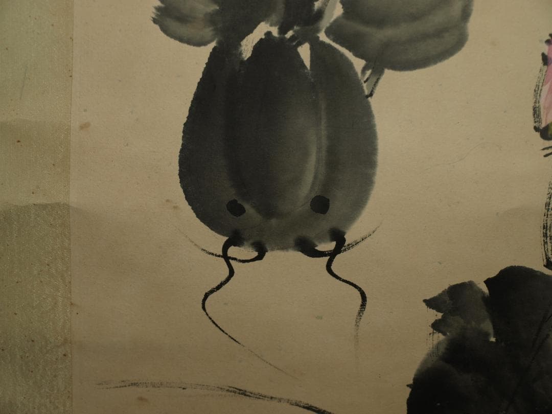 中国明時代の掛軸 作 激安骨董品 肉筆保証 博物館保管品 BD197A10-3