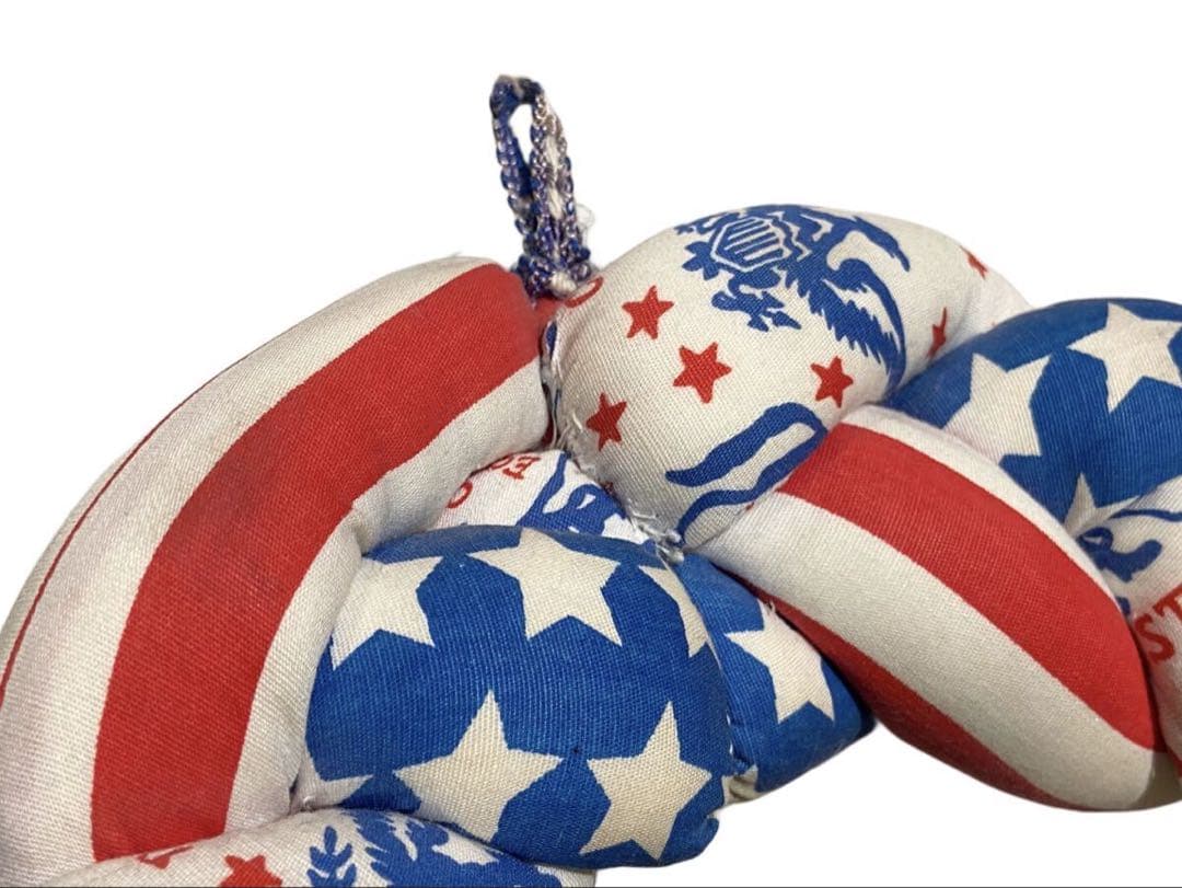 70s ビンテージ アメリカ 独立記念 星条旗 オーナメント ベニントン