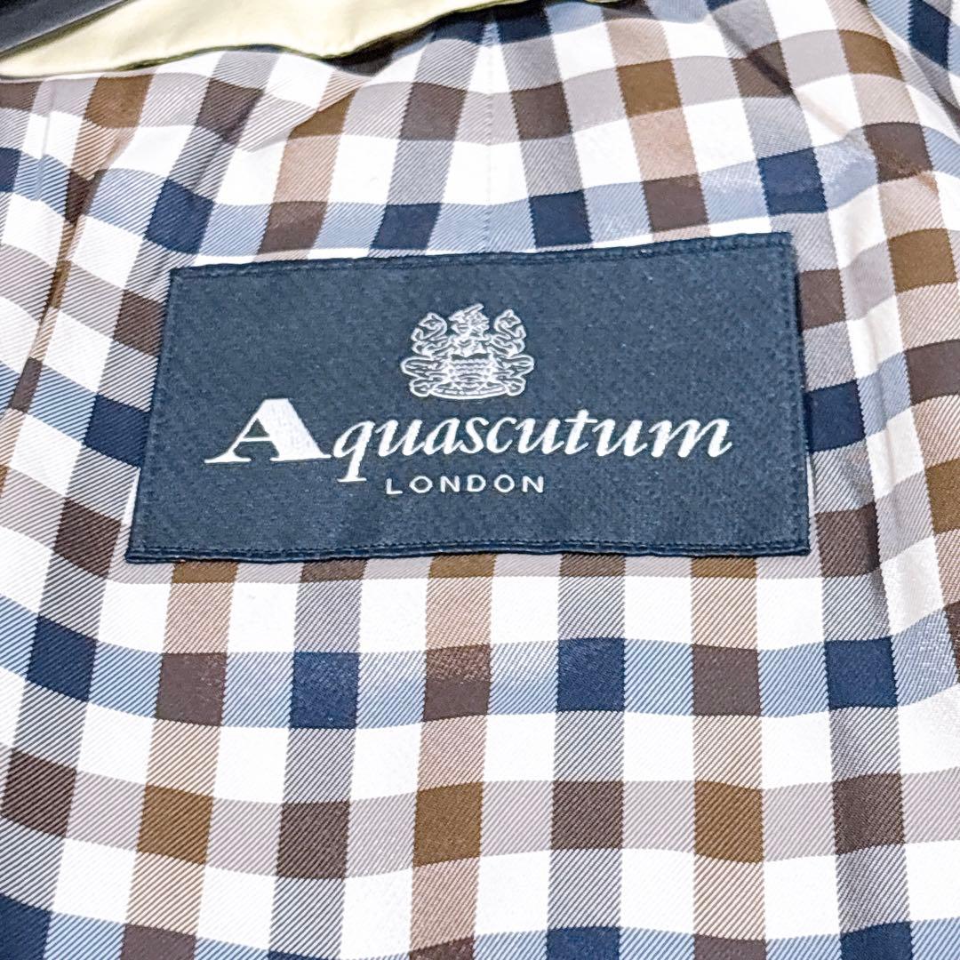 未使用✨ アクアスキュータム ステンカラーコート ライナー ベージュ