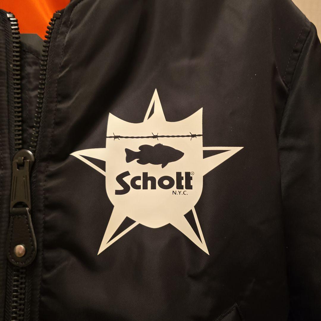 Bass brigade Schott MA-1 リバーシブル サイズ:M - メルカリ