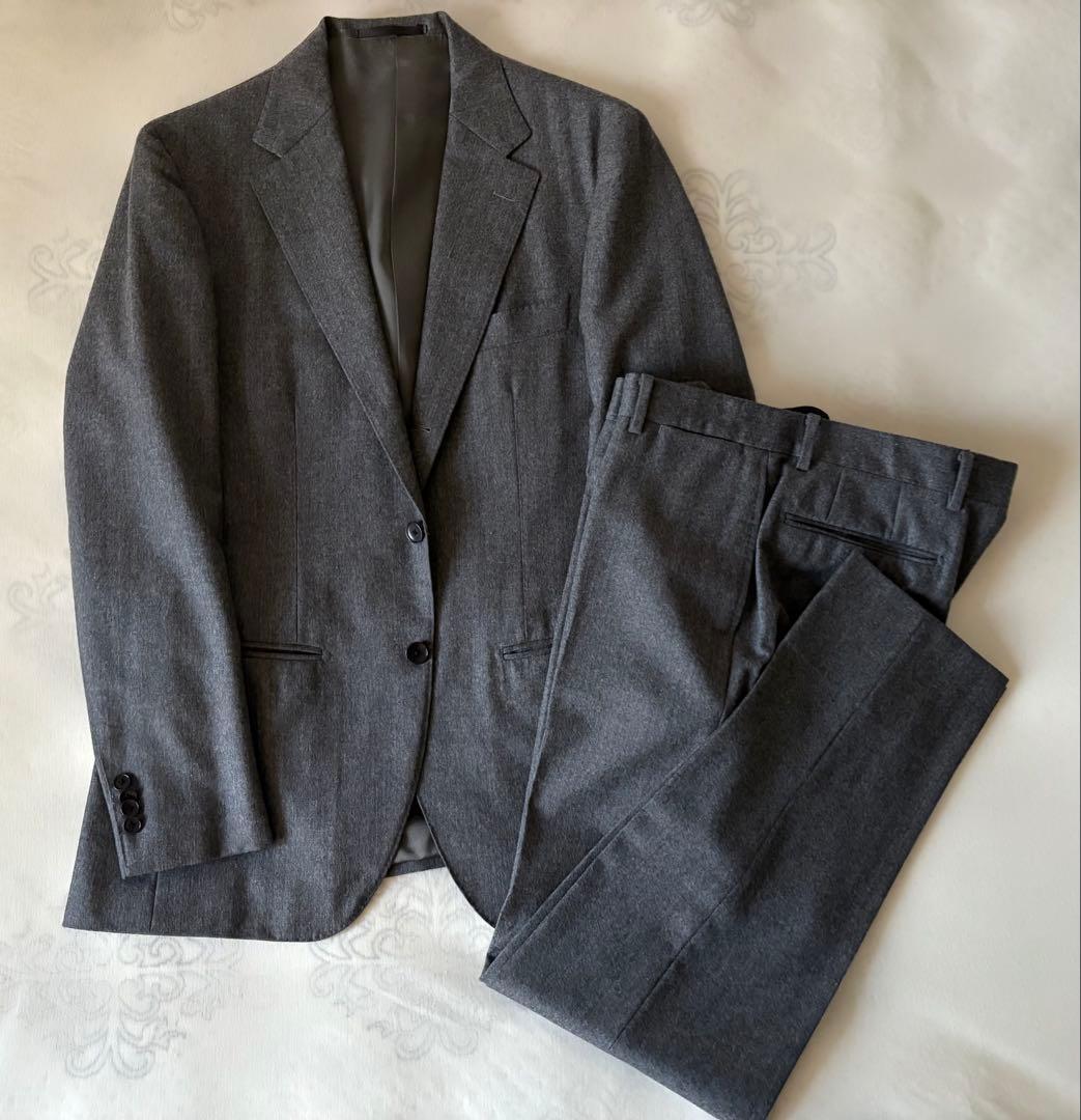 エディフィス EDIFICE グレー ビジネススーツ 46 Lサイズ 417 EDIFICE（フォーワンセブンエディフィス） スーツ X-LARGE グレー