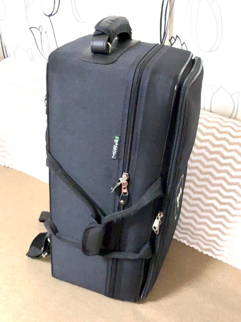 マーカス・ボナ ロータリートランペット2本用ダブルケース 中古美品