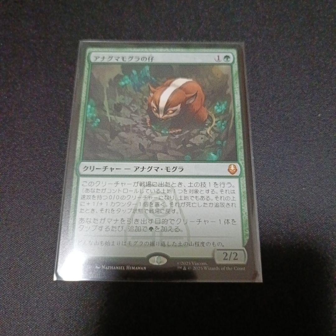 アナグマモグラの仔　日本語版通常枠ノンフォイル1枚 アナグマモグラの仔 日本語版通常枠ノンフォイル1枚 アナグマモグラの