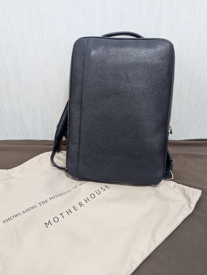 【新品未使用】MOTHERHOUSE レザーバックパック 撥水加工あり Zadan Backpack – マザーハウス 公式サイト