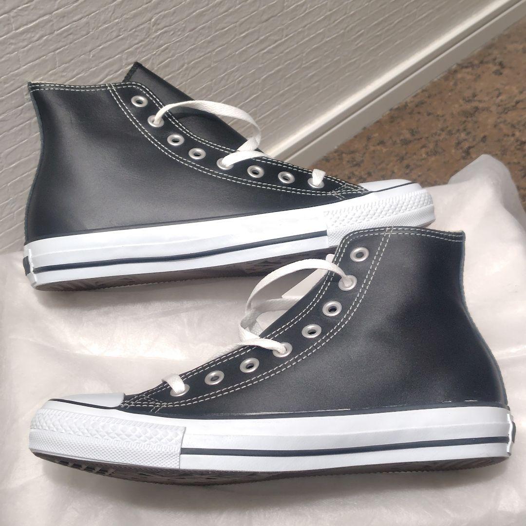 新品】CONVERSE LEA ALLSTAR HI レザー 人気モデル 廃盤 - メルカリ