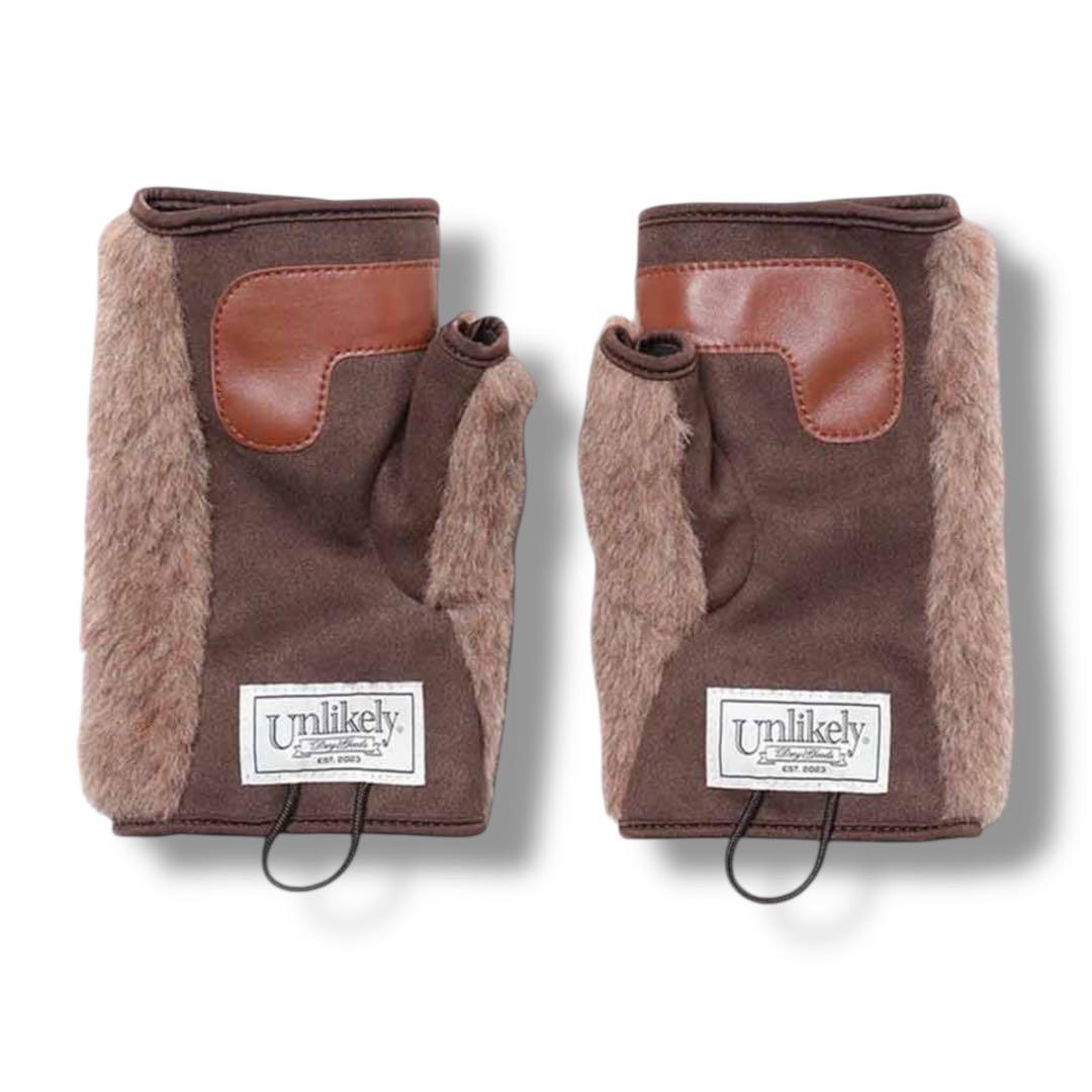 Unlikely 指なしグローブ ブラウン 手袋 Unlikely BEAR HAND GLOVE - Blog