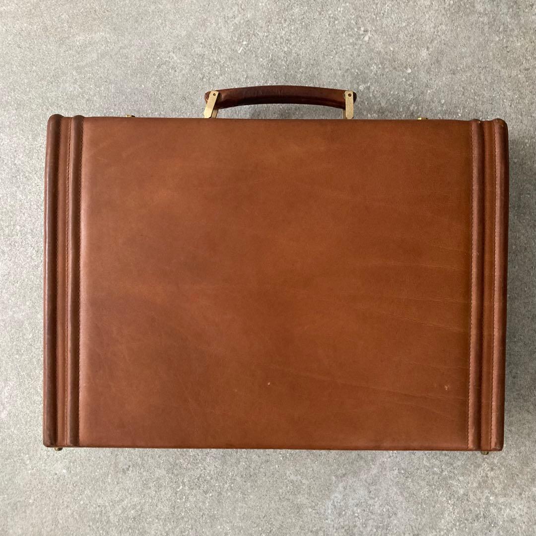 ヴィンテージ イタリア製 レザー アタッシュケース