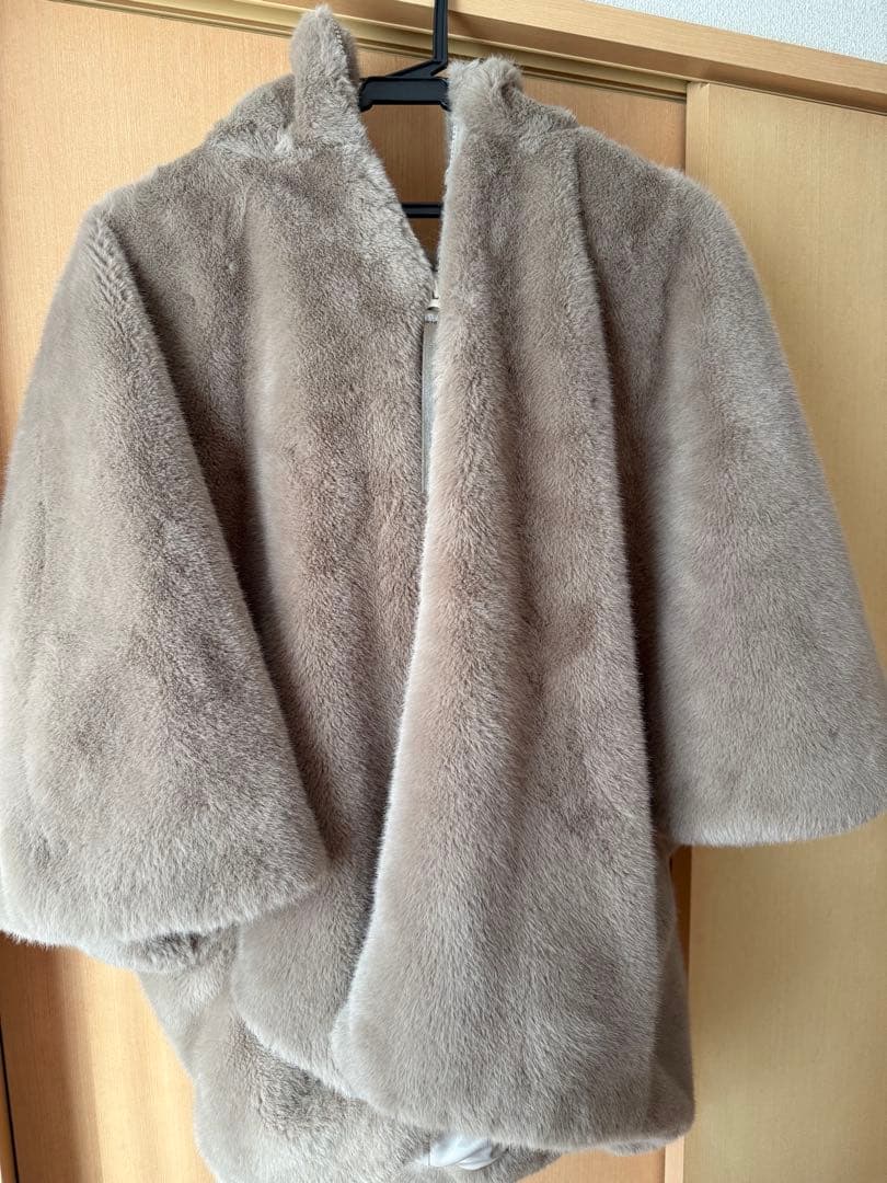 CADUNE川上桃子さんコラボ ファーコート キャメル 38 - メルカリ