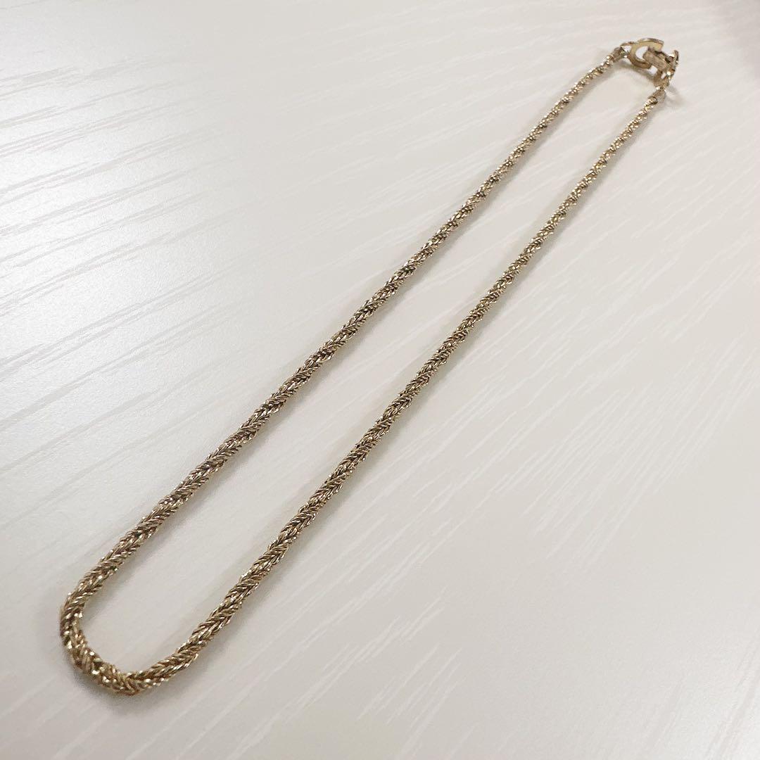 Dior クリスチャン ディオール ネックレス チェーンのみ ツイスト