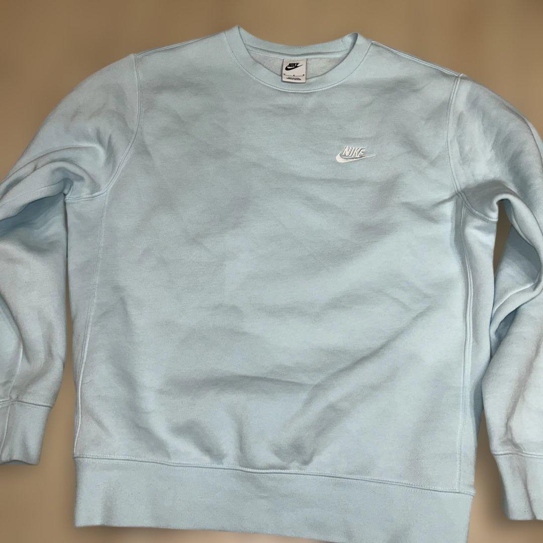 ✨大人気✨　NIKE水色トレーナー　専用外れました！お急ぎでお買い求めください！ NIKE】関送無料/男女OK/ナイキ ACG Therma-FIT フリースクルー (Nike