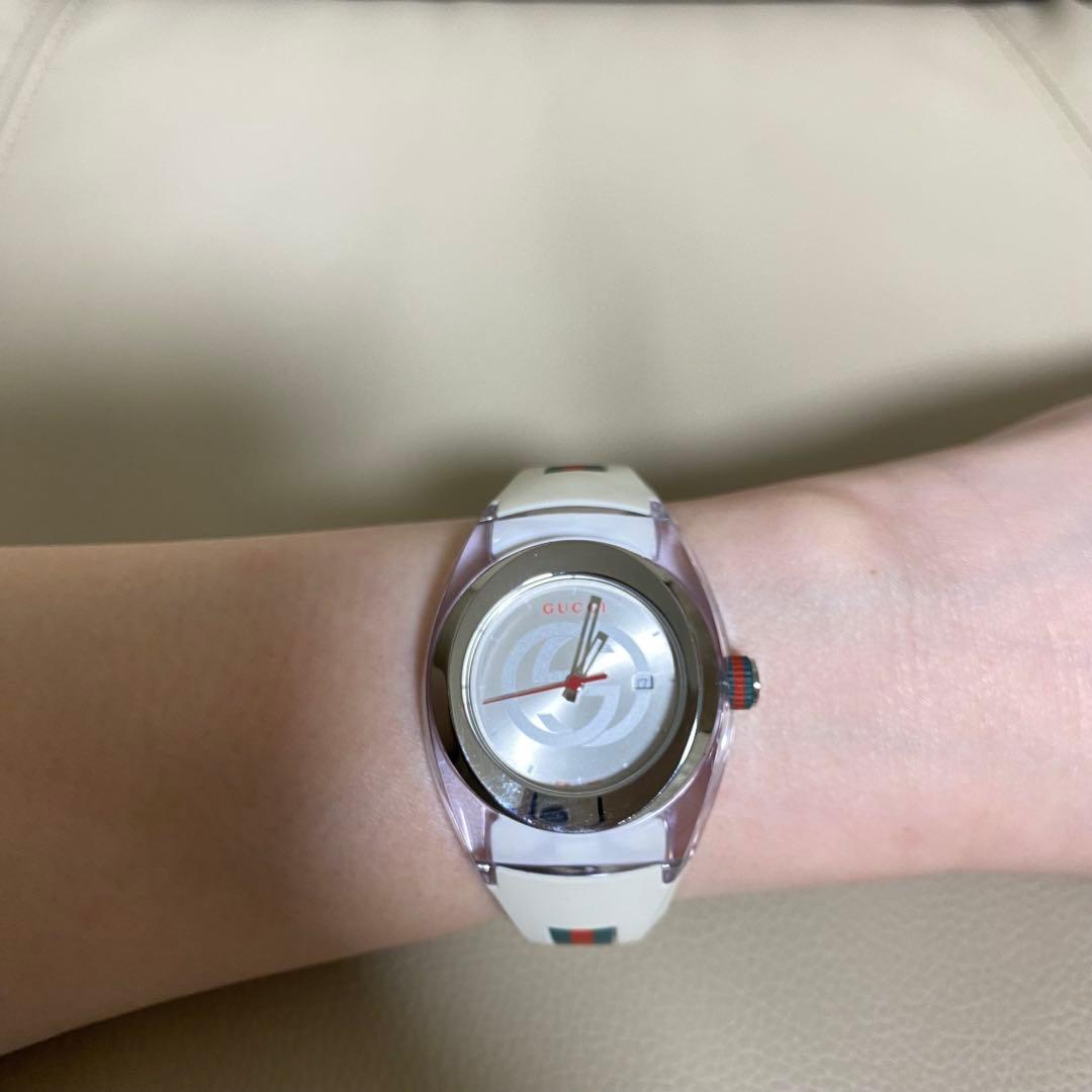 GUCCI 137.3シンク ユニセックス腕時計/シェリーライン - メルカリ