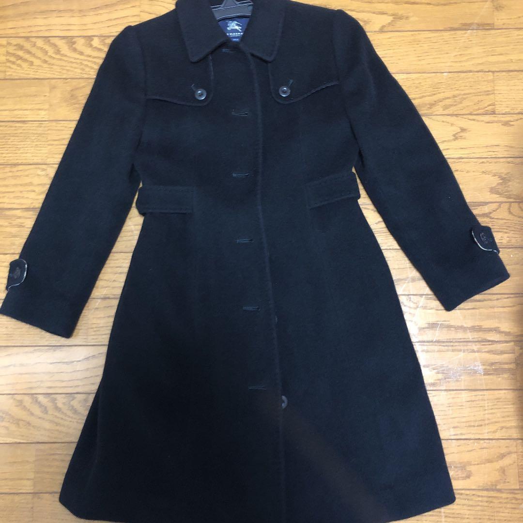 バーバリーロンドン　キッズ　コート140 アンゴラ バーバリーロンドン ロングコート キッズ SIZE 140A (140サイズ