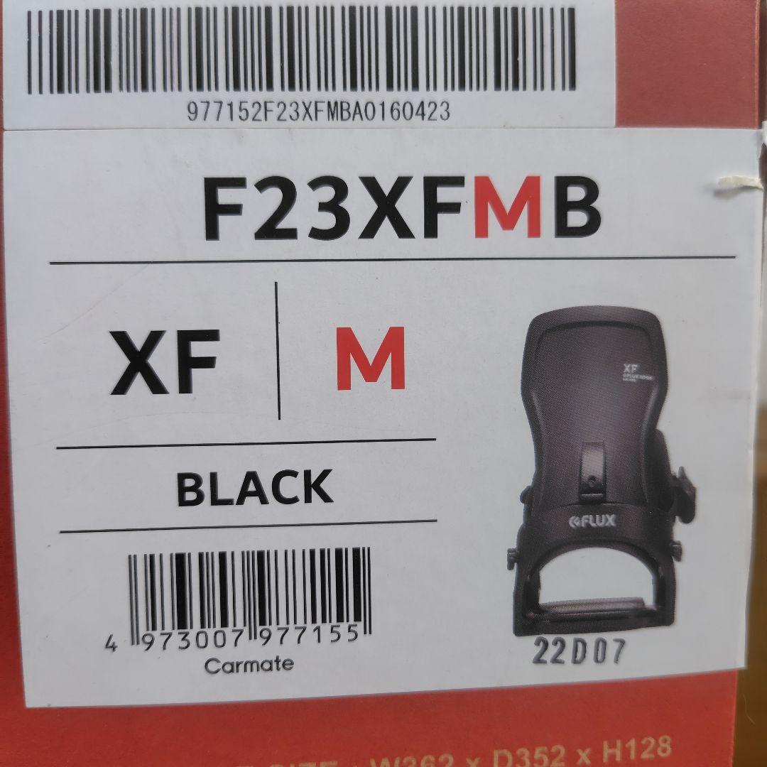 FLUX XF Mサイズ ブラック 2024 FLUX フラックス XF エックスエフ BLACK 23-24 スノーボード