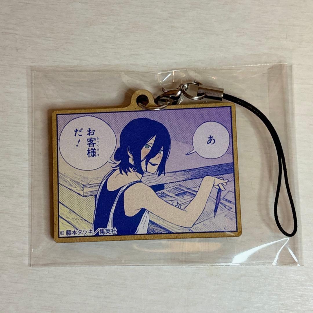 チェンソーマン レゼ 木札ストラップ part2 原作絵 希少 チェンソーマン レゼ 原作絵 ストラップ 木札ストラップ 原作イラスト