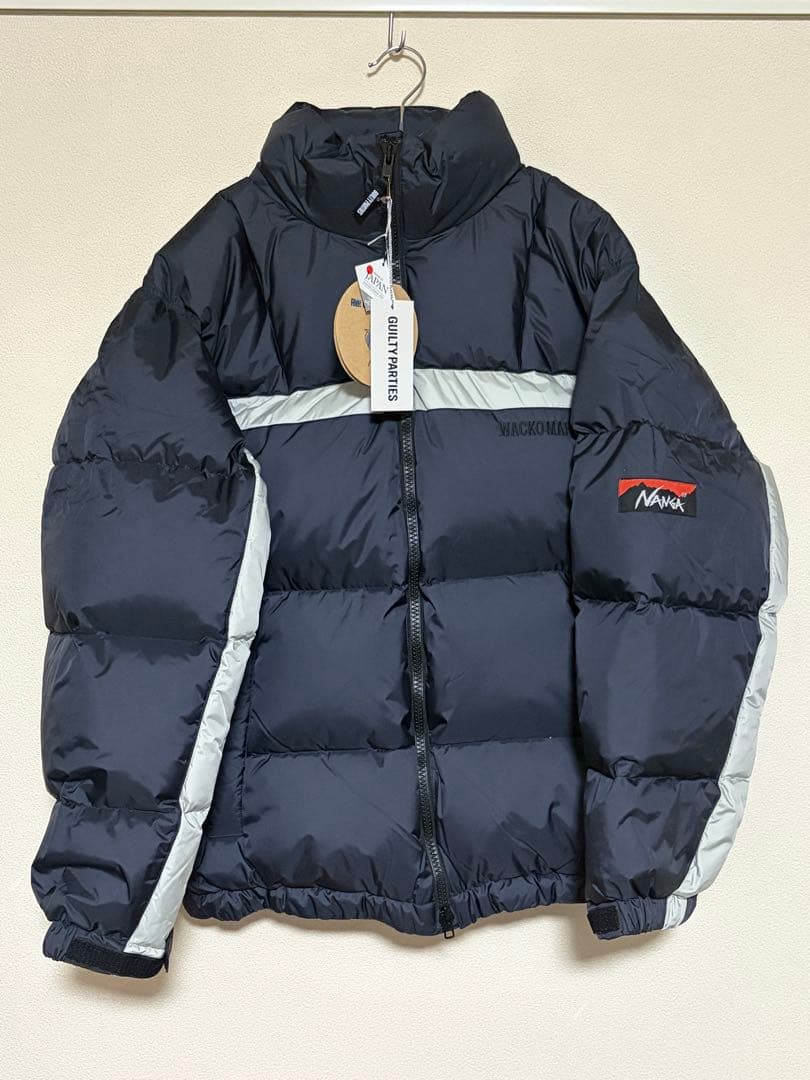 サイズM wackomaria NANGA ダウンジャケット WACKO MARIA/NANGA / DOWN JACKET（BLACK）［ダウンJKT-24秋冬］ - JONAS
