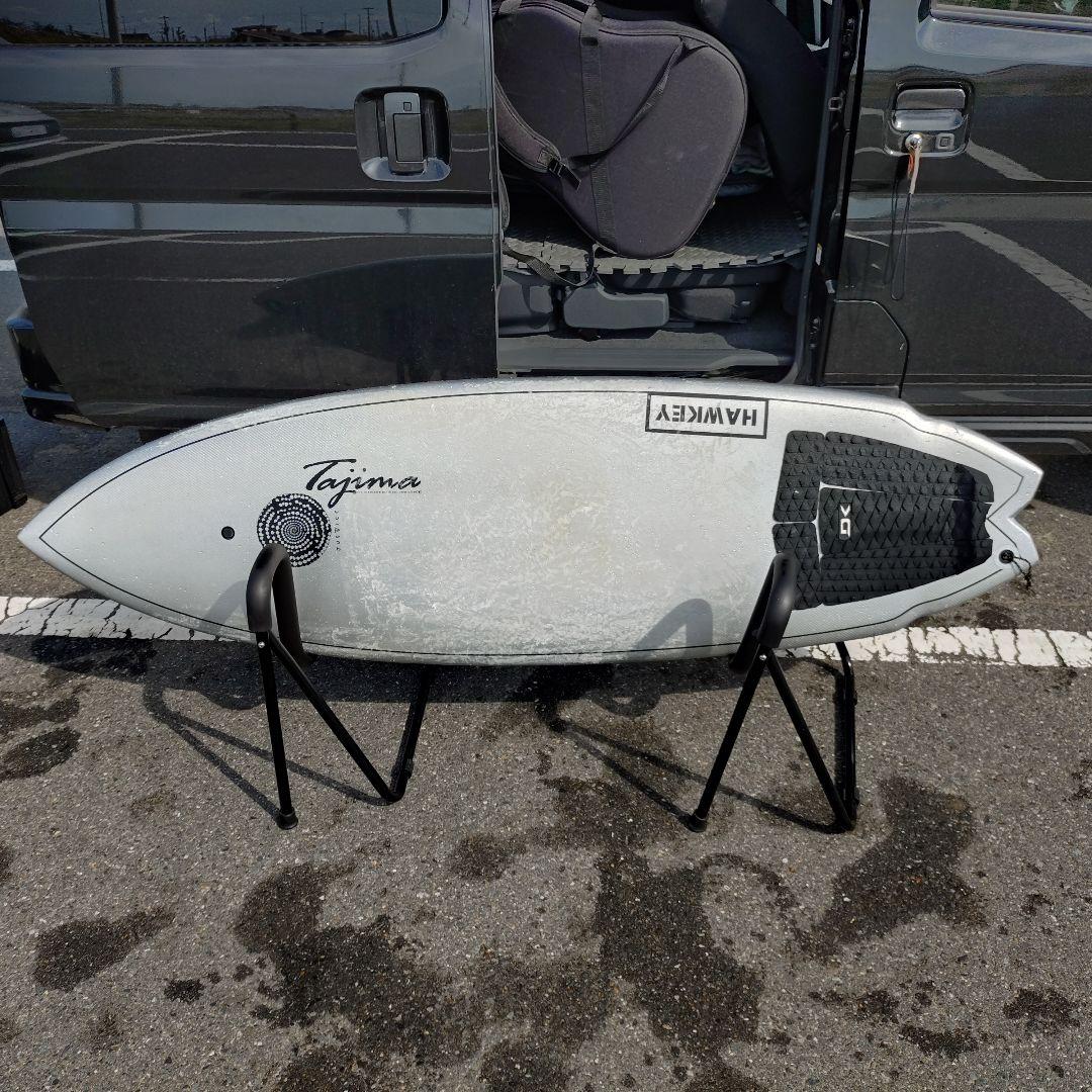 ジャスティスサーフボード ホーキー5.8 クワッドフィン トライフィン