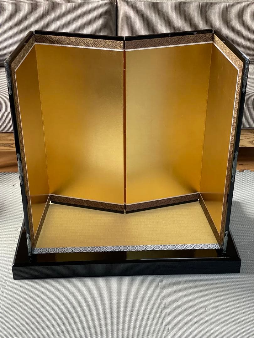 五月人形　御飾台&金屏風 楽天市場】【3/1限定全品ポイント2倍】五月人形 おしゃれ コンパクト