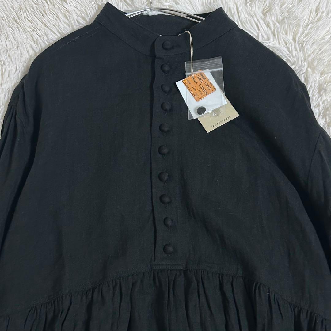 新品✨2.2万 イチアンティークス フレンチリネン くるみボタン