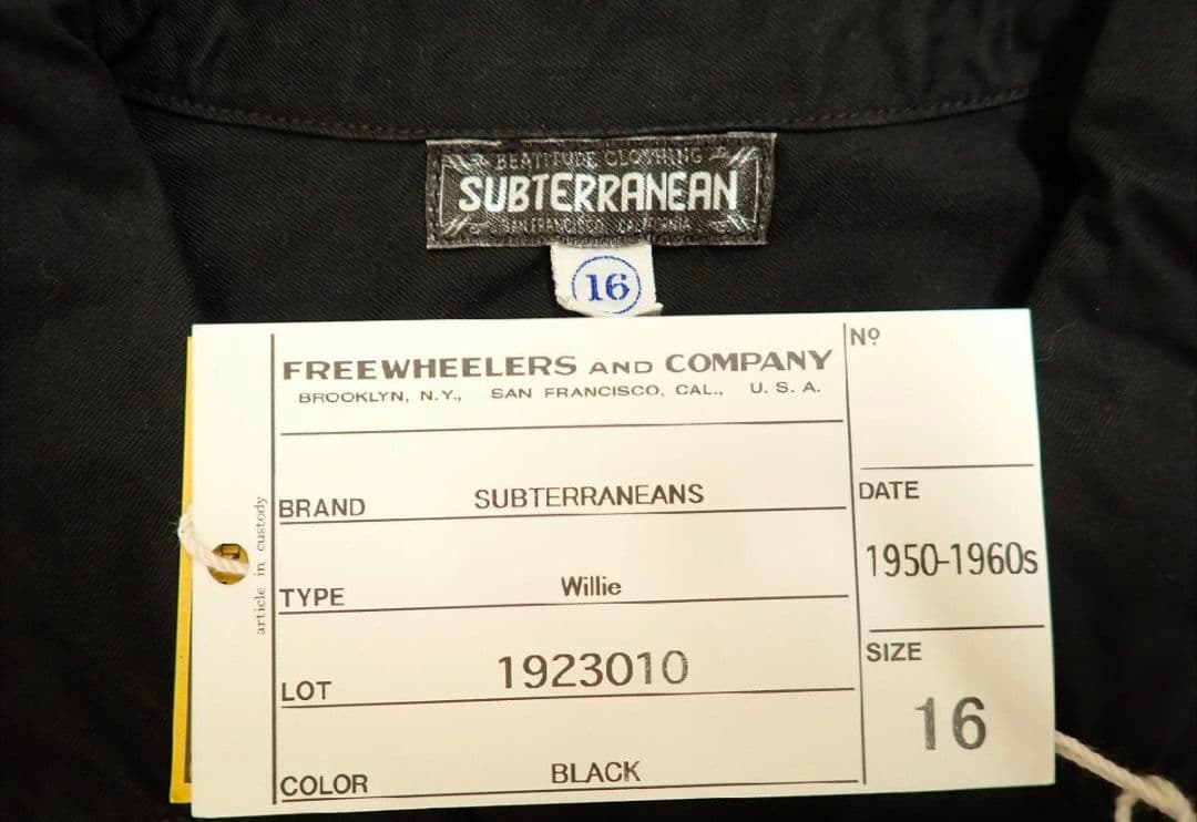 美品】フリーホイーラーズ ウィリー オープンカラーシャツ 16