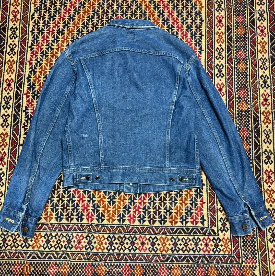 80s リー デニムジャケット 101J ヴィンテージ ジージャン 黒タグ