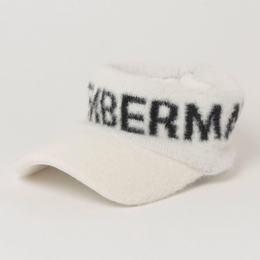 ディッセンバーメイ フロントロゴシャギーニットサンバイザー - メルカリ