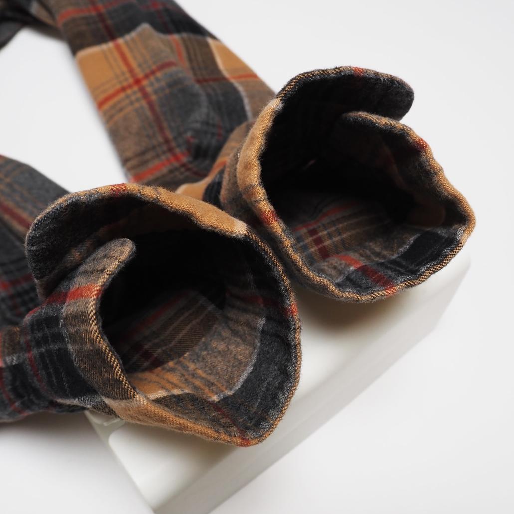 ビルウォールレザー別注 PENDLETON オンブレボートシャツ 925銀ボタン