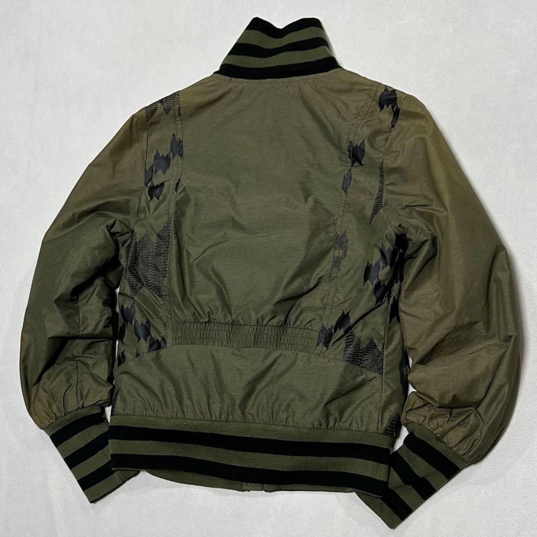 00s Diesel ダブルジップ ナイロン ボンバージャケット お兄系 テック