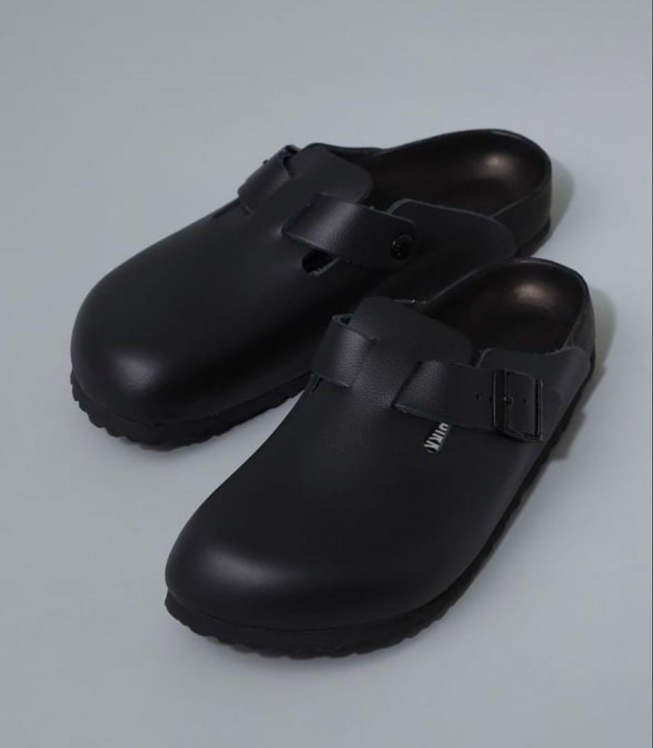 BOSTON EXQUISITE レザーサンダル　 BIRKENSTOCK Boston Exquisite Leather in Color Black | BIRKENSTOCK US