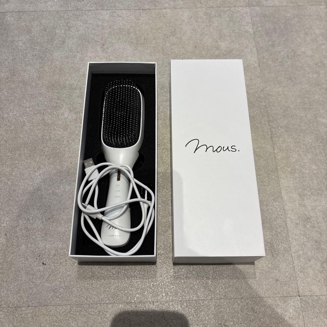 mous. ヘアブラシ ホワイト 試してみた】mous. エレブラのリアルな口コミ・レビュー | LIPS
