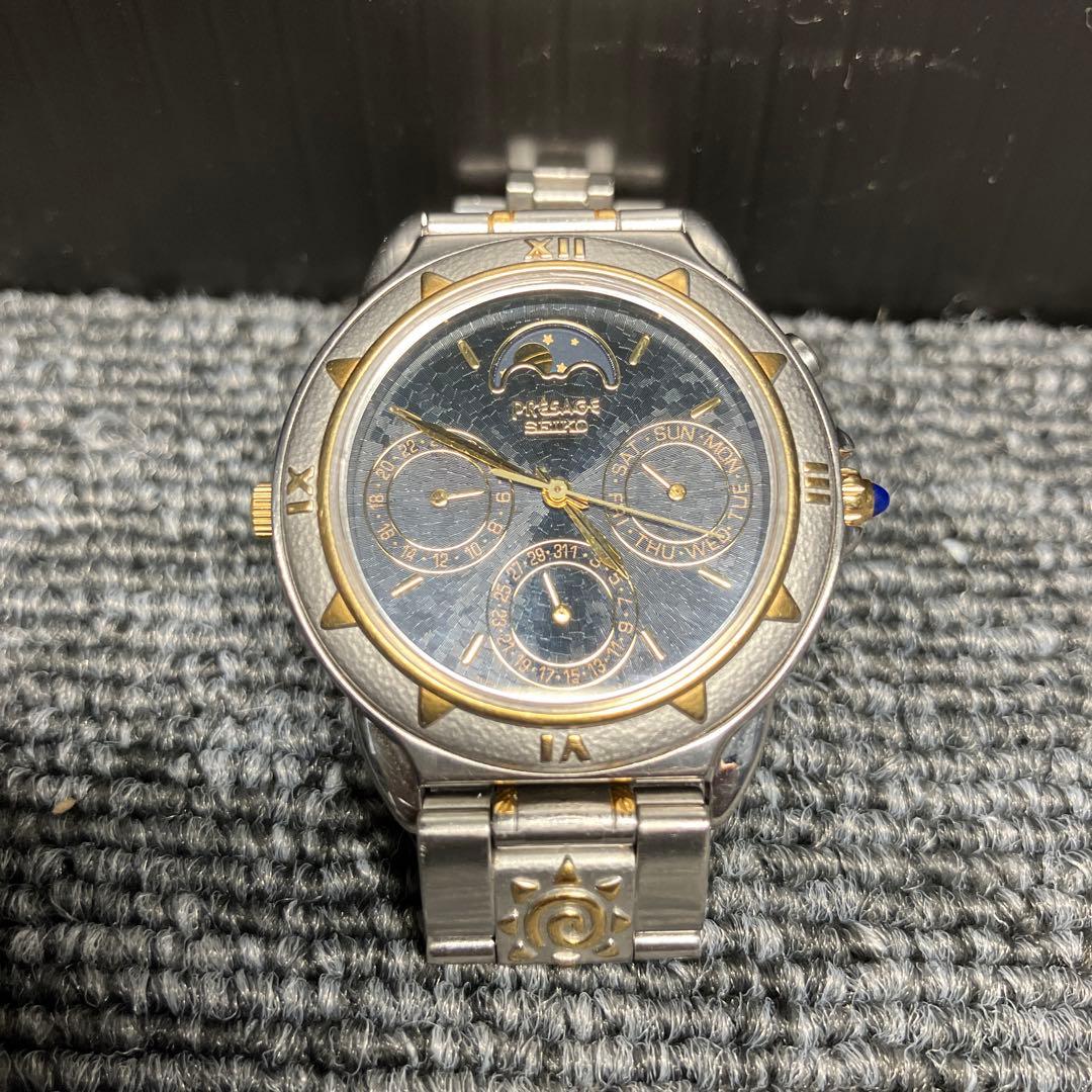 希少 SEIKO PRESAGE 7F39-6070 コンビ ジャンク - メルカリ