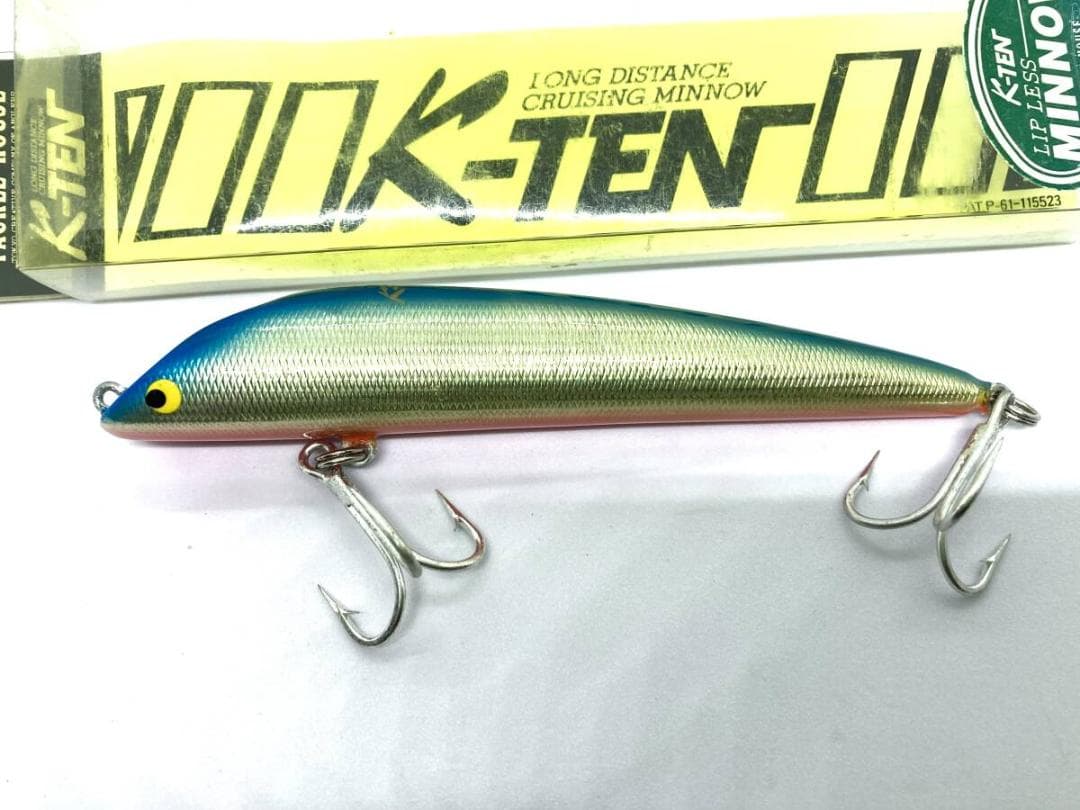 廃盤 オールド タックルハウス K-TEN リップレスミノー ウッド 送料