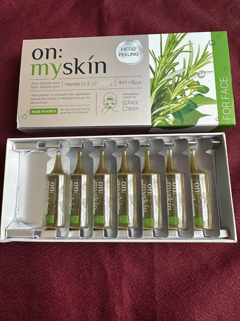 on: myskin Needle Lv.3 4ml×7本 - メルカリ