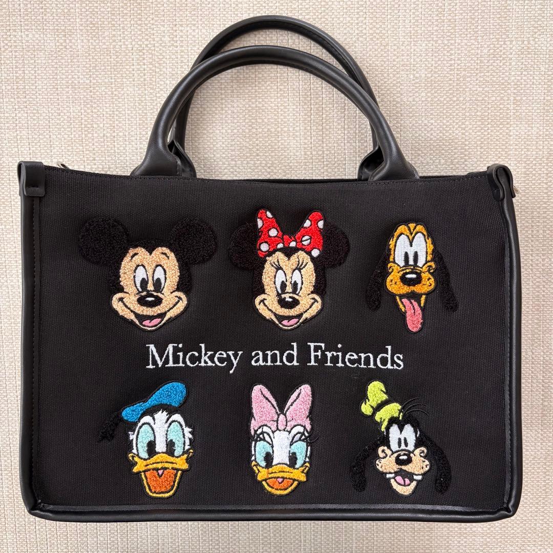未使用】 ディズニー アリーム トートバッグ 刺繍 ハンドバッグ 完売品