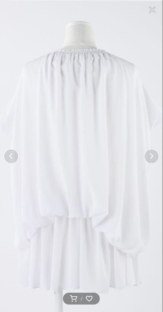 3.5万⭐️ENFOLD ウェーブシャーリングブラウス 美品 白 - メルカリ