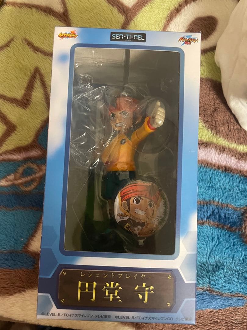 イナズマイレブン 円堂守 フィギュア 未開封 映画 イナズマイレブン 劇場公開特典フィギュア 円堂守 ゴールドカラー