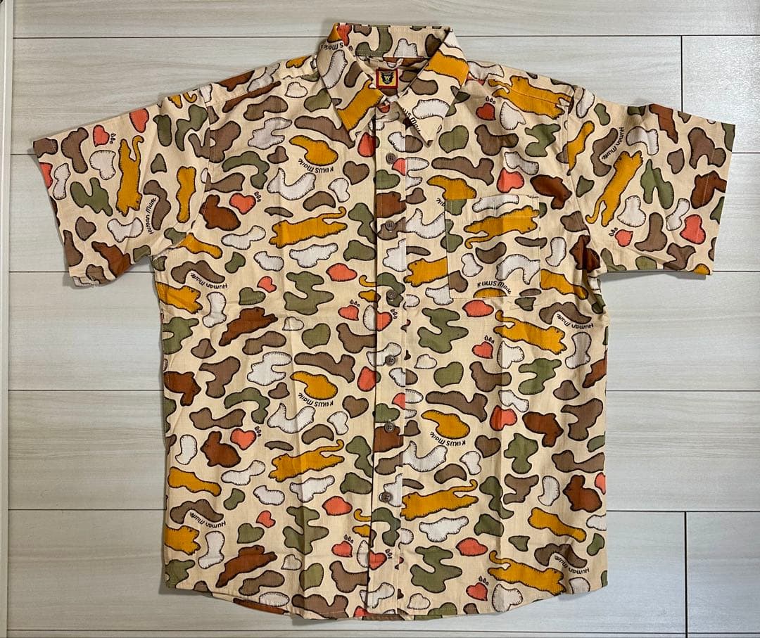 n*i様 Kaws Miki HUMAN MADE 半袖シャツ n*i様 Kaws Miki HUMAN MADE 半袖シャツ - メルカリ