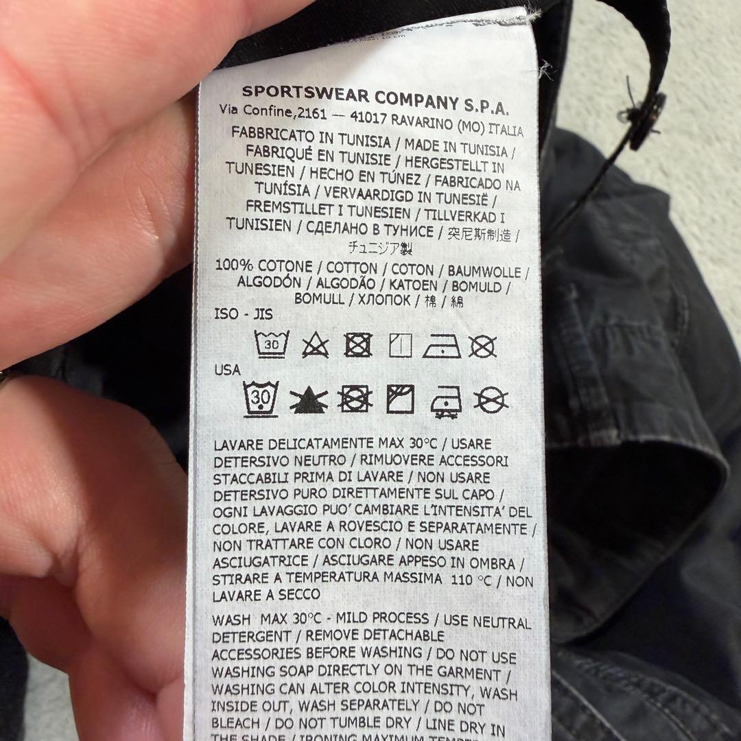 ストーンアイランド カーゴパンツ 30サイズ ブラック 7215318WA