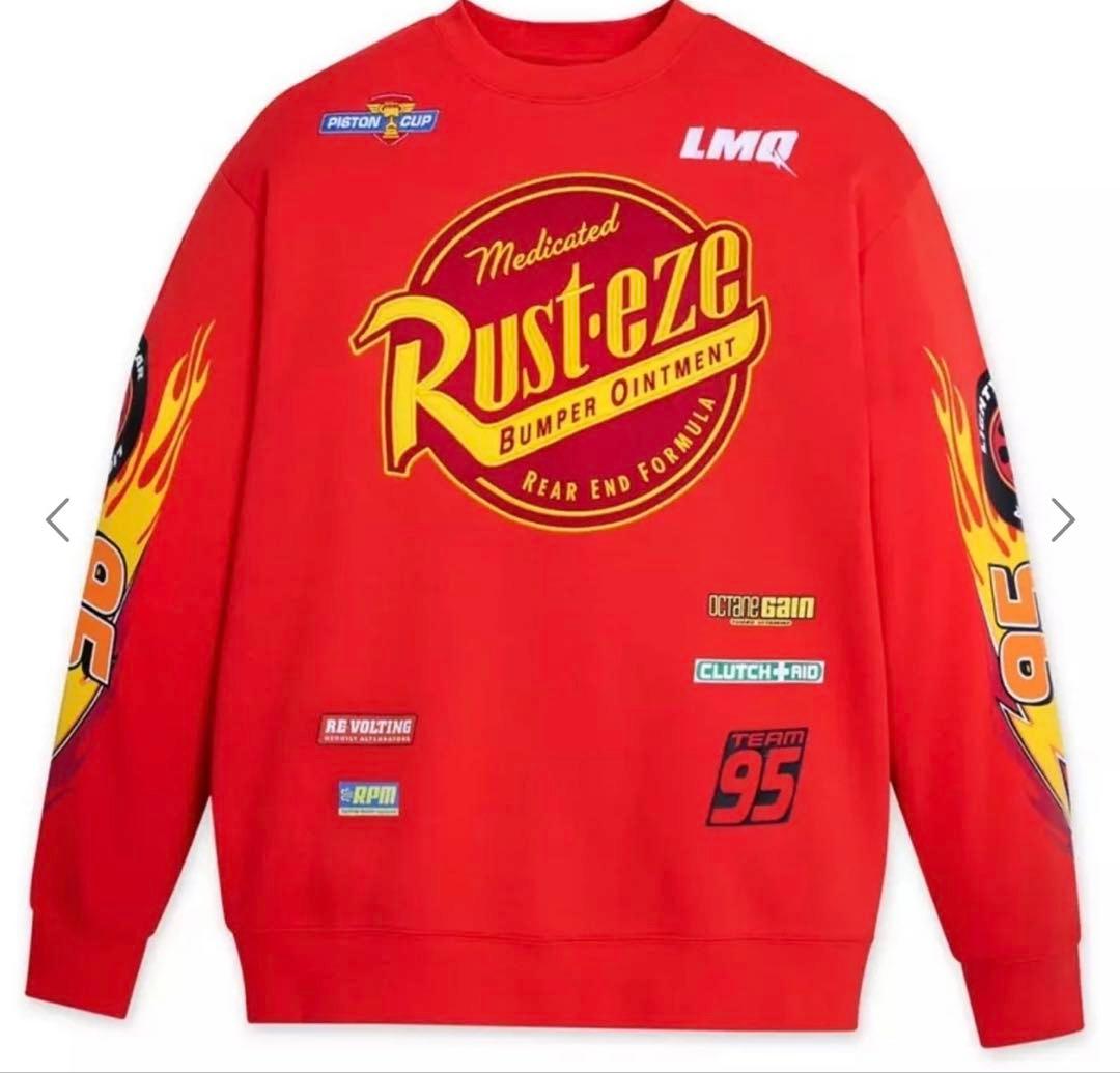 超希少 カーズ マックイーン ラジエータースプリングス スウェット