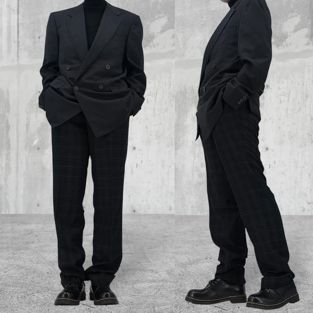 高級】VERSACE ヴェルサーチ メデューサ スーツ ダブル ジャケット