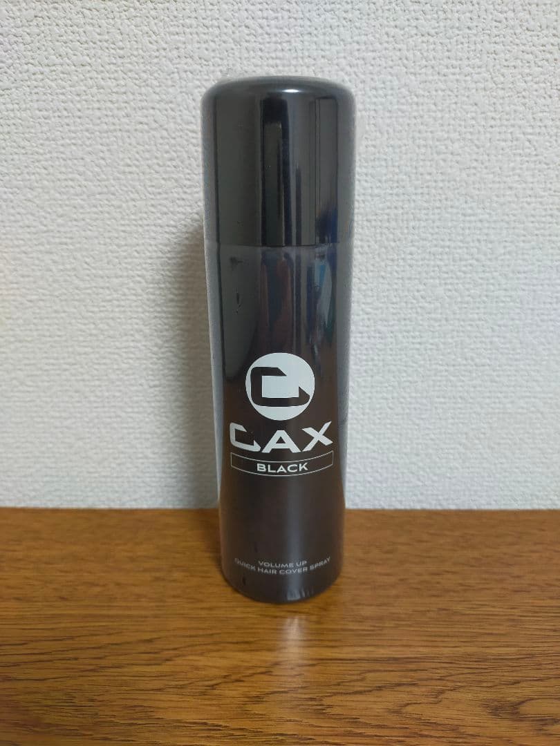 CAX カックス ヘアボリュームアップ スプレー 100g ブラック 5本