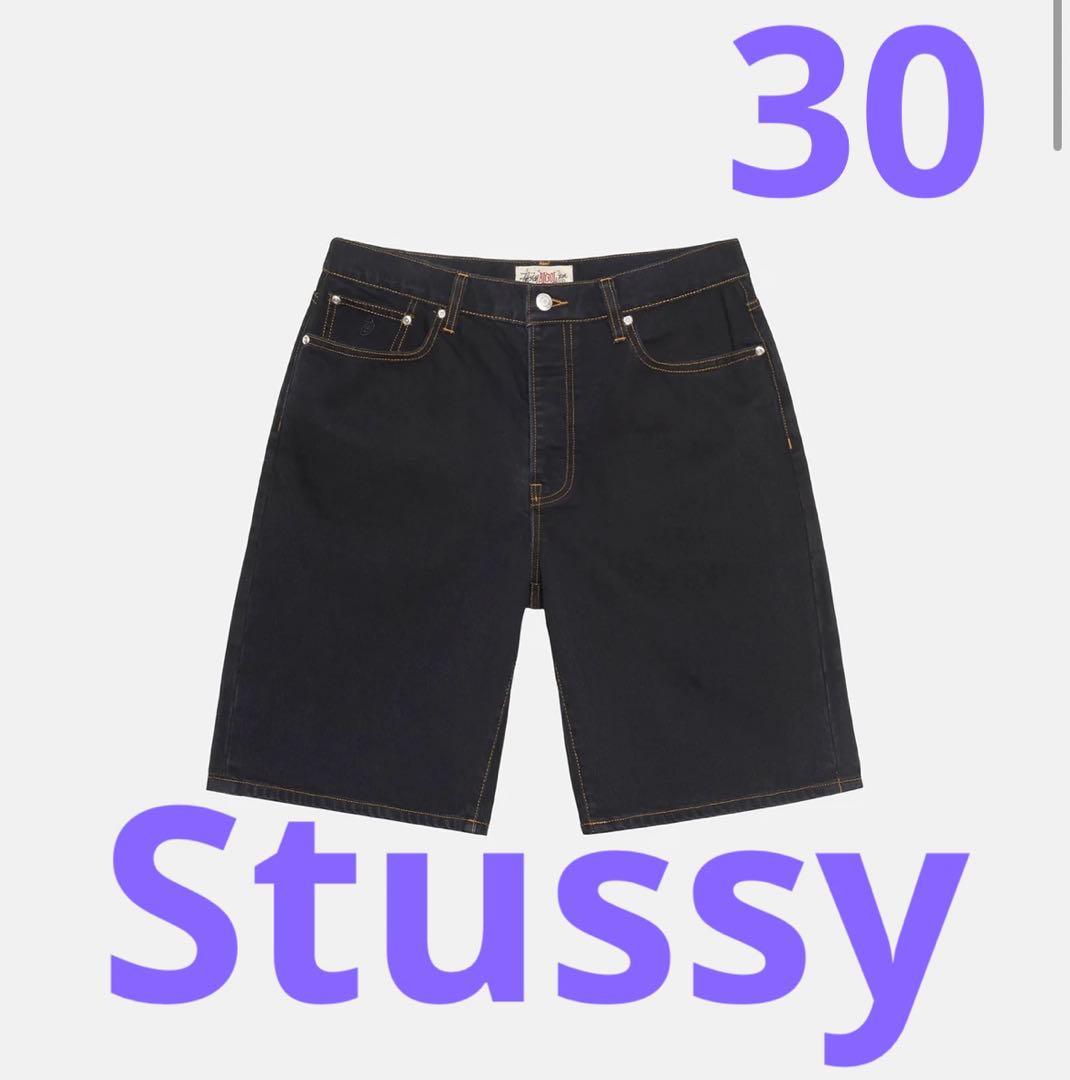 Stussy BIG OL' SHORT DENIM WASHED BLACK - メルカリ